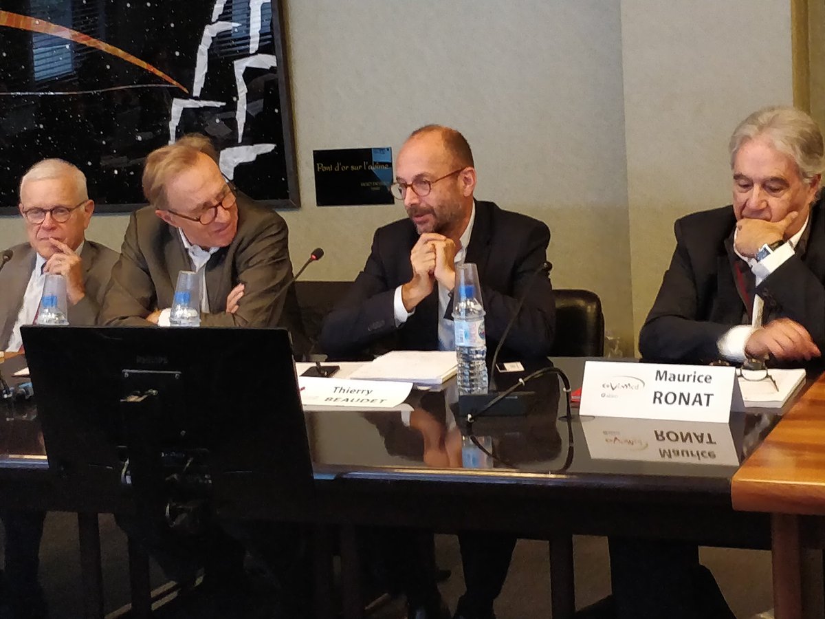 FondationAvenir's tweet image. [#RobotPARO]- Restitution du rapport PARO =&amp;gt; @ThierryBeaudet  &amp;gt; "Paro, un #Robot au regard humain au service du progrès humain" |#esante #robotique #santé #esante #hcsmeufr