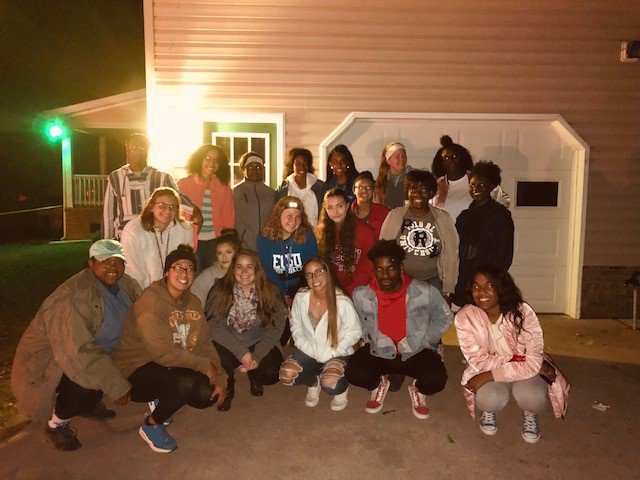 ECSU SOFTBALL (@ecsusb) on Twitter photo Softball & Volleyball had an absolute blast at local haunted attraction Winslow Woods. All smiles after :) Softball & Volleyball had an absolute blast at local haunted attraction Winslow Woods. All smiles after :)