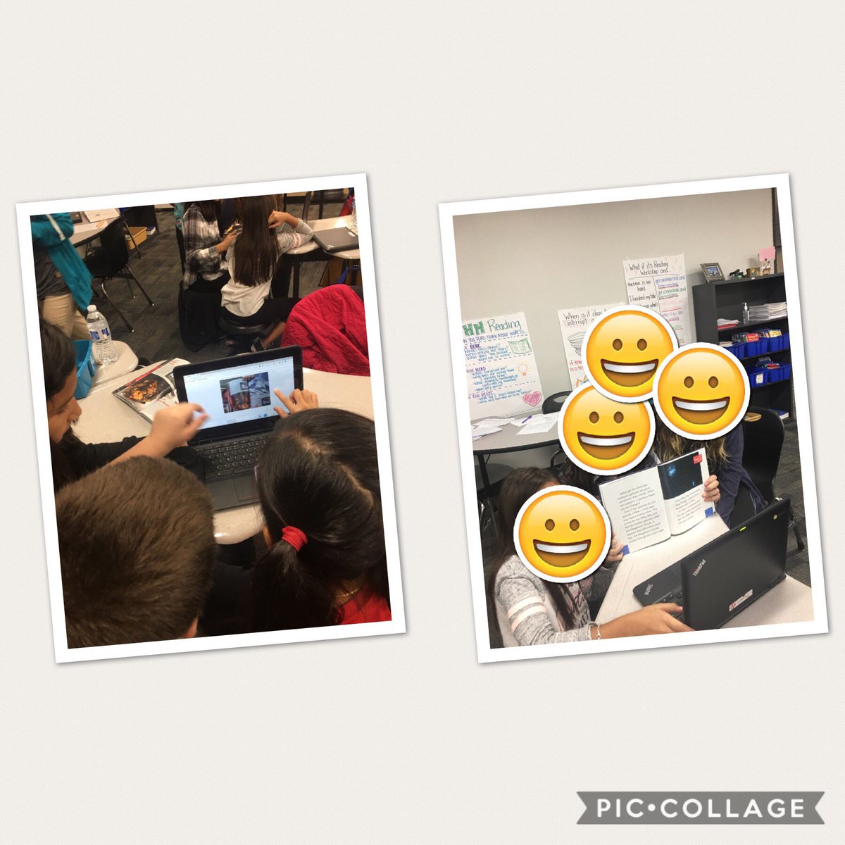 Using seesaw to show what we know about nonfiction text features!