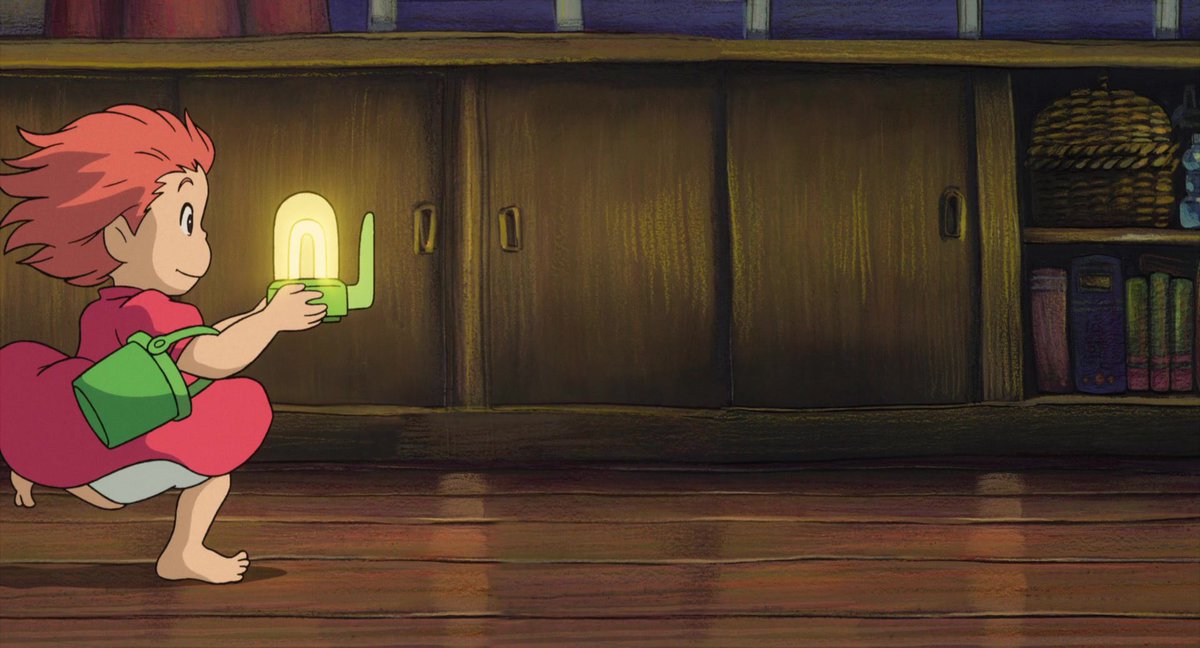 anime_visuals23's tweet photo. Ponyo https://t.co/tht6mNeATc