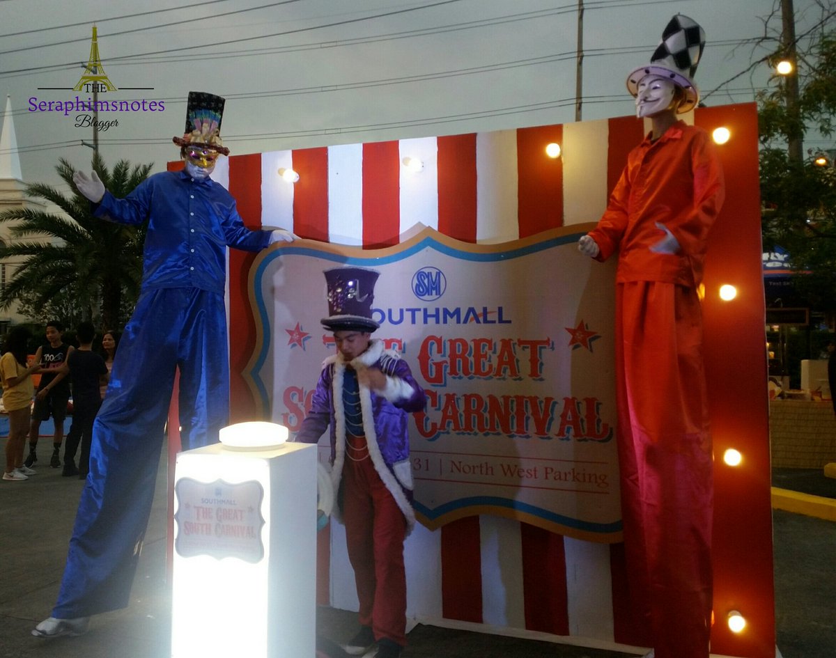 seraphimblue44's tweet photo. The Giants and Clowns of The Great South Carnival Show is on the south bringing you joy and magical moments.
#TheGreatSouthCarnival #Seraphimsnotes #Bloggersspotted #SMSouthMall https://t.co/7ul4V5yscc