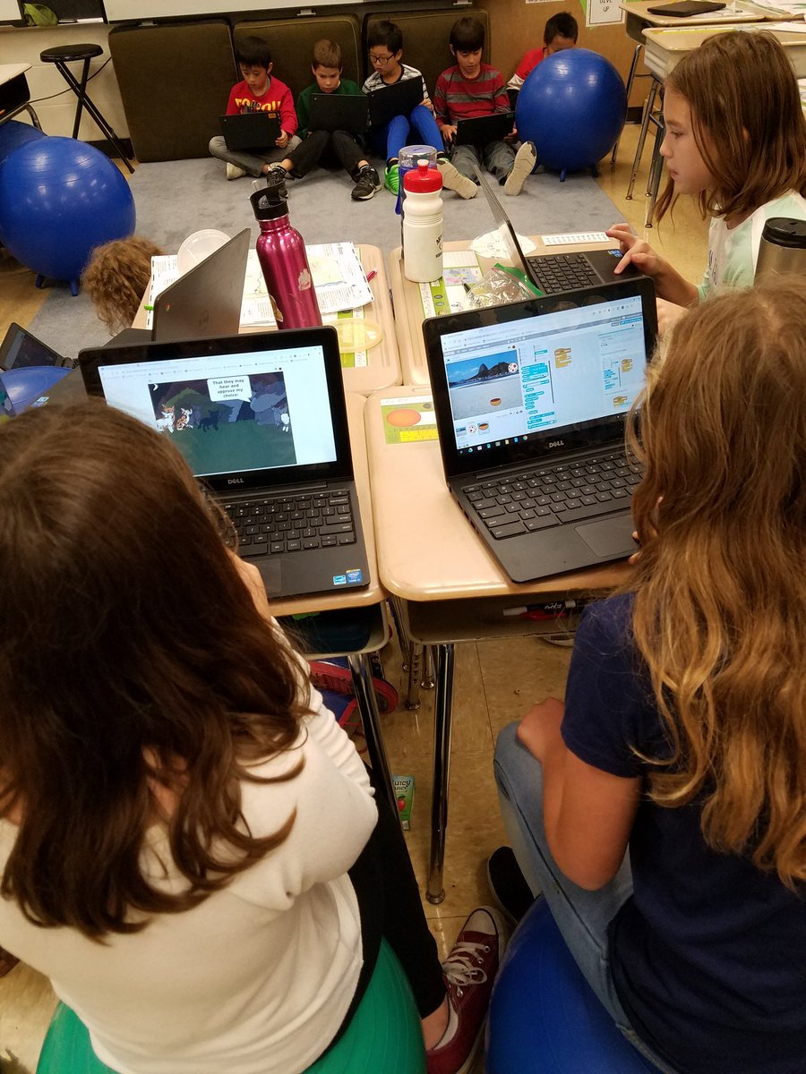 HeatherTechTST's tweet image. #EEE #CasualCodingClub expanding venues for creativity, #voice and expression. Computational thinking, problem solving and debugging. #4thgradeprogrammers @NortheastES @alleecoyle #icsdedtech #ifyoubuildittheywillcome