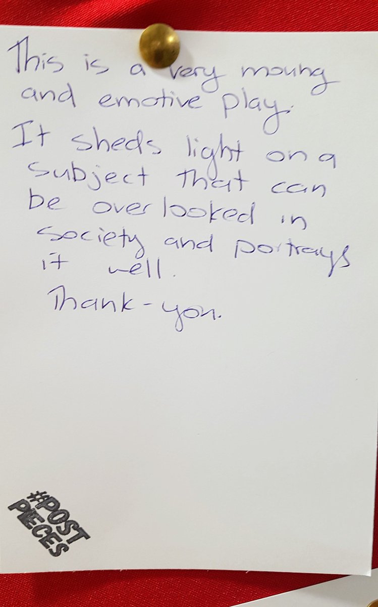 tinderboxNI's tweet photo. Thank you, wonderful people!
https://t.co/nJ3ZE0mTco

https://t.co/hrOnS49B08

#BrokenIsBeautiful
#TheManWhoFellToPieces
#AudienceFeedback
#WeLoveYou
#postpieces https://t.co/awFgn8ux96