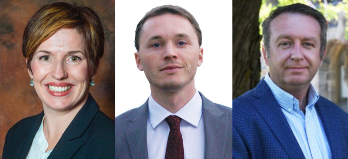 QueensSPS's tweet photo. Congratulations to @MaryRitaHolland (MPA'04), @Robert_Kiley (MPA '13) and Simon Chapelle (MPA '10) for their election wins in the recent @cityofkingston municipal elections. These 3 @QueensuCanada grads are doing great things for their communities and we couldn't be more excited! https://t.co/Db1LRuN0Ul