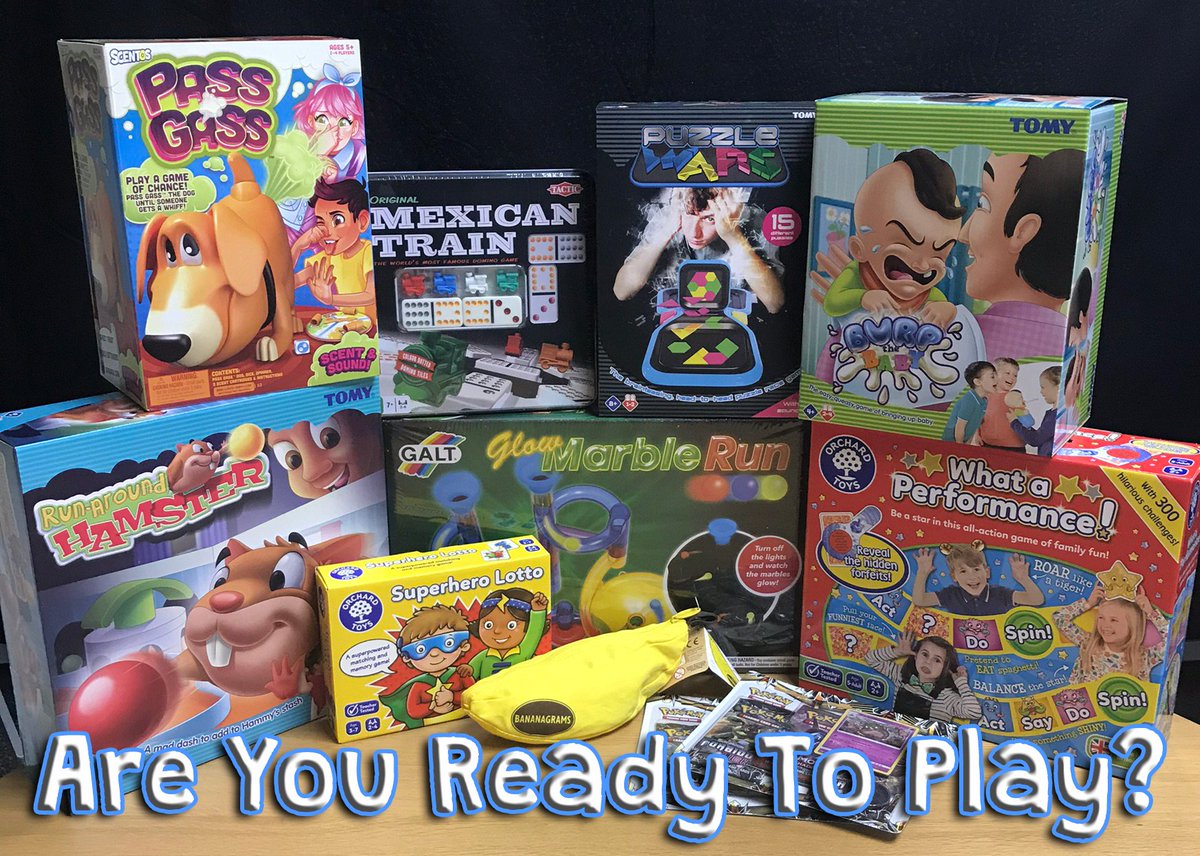 Are you ready to play? Enter my #competition to #WIN this amazing bundle of games!
One lucky winner will receive all of this! 
Closes 2pm Monday 29.10.18.
UK and ROI Only.