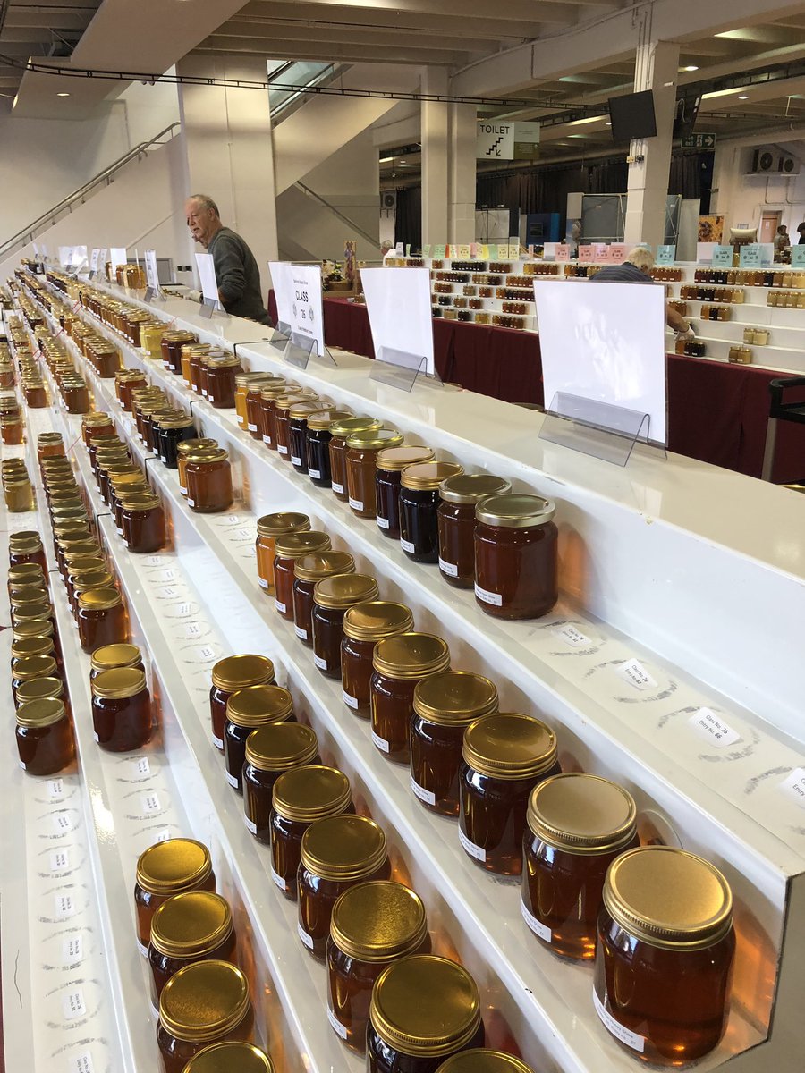Staging entries from all over the world. Show opens for lectures at 9.00am Thursday 25th and honey show from 2pm until 6pm see honeyshow.co.uk for full opening hours.