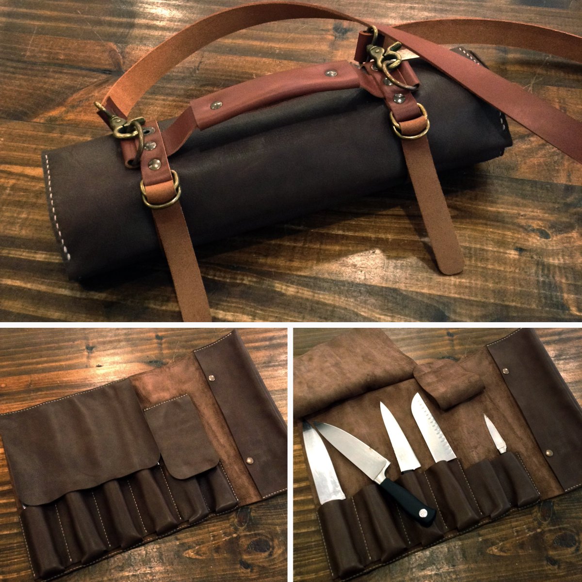 cocuan's tweet photo. A leather Knife chef roll to Marc, the chef of a restaurant near my workshop.
#handcraftedleather #cocuan #leather #knifecase #chefknife #chefkniferoll #leatherkniferoll #leatherroll #knifebag #chefknifecase #ripoll #girona #easternpyrenees https://t.co/WoO16I1TjW