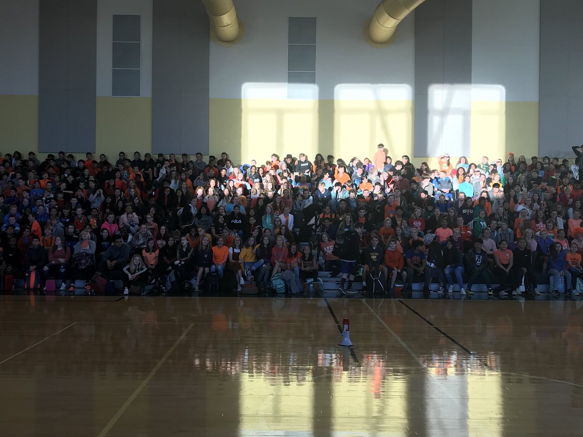 MBPollard's tweet image. Celebrating Unity Day at MBP! #CCSUnity