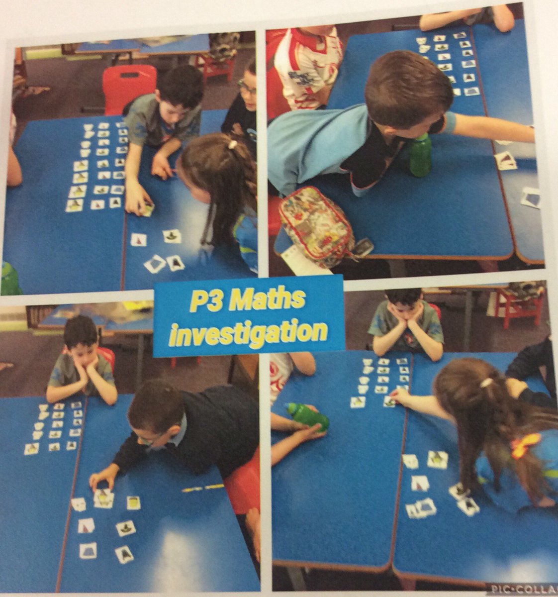 StPetersPlum1's tweet photo. A variety of photos showing how Maths Week Ireland was celebrated in St Peter’s PS! #problemsolving #activelearning #teamwork #mathstrails https://t.co/58bhmOcudy
