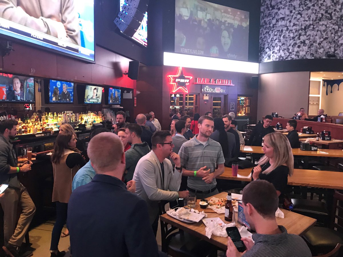 MCastSports's tweet photo. Last night we had a great time at #SBWeek18! Thanks to everyone that attended, and made last night a terrific evening! #sportsbiz #networking https://t.co/jRSEL9gPUv