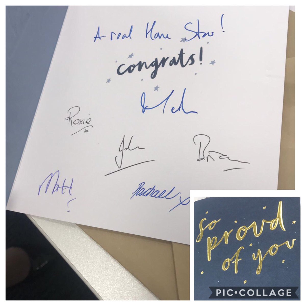Received this lovely little gem in the post from <a href="/homegroup/">David Vidal</a> exec team. Nothing better than working somewhere that values their colleagues, thank you! <a href="/MarkGHenderson/">Mark Henderson</a> <a href="/byrnerae/">rachael byrne💚</a> @rosemarydurose #brilliantpeople