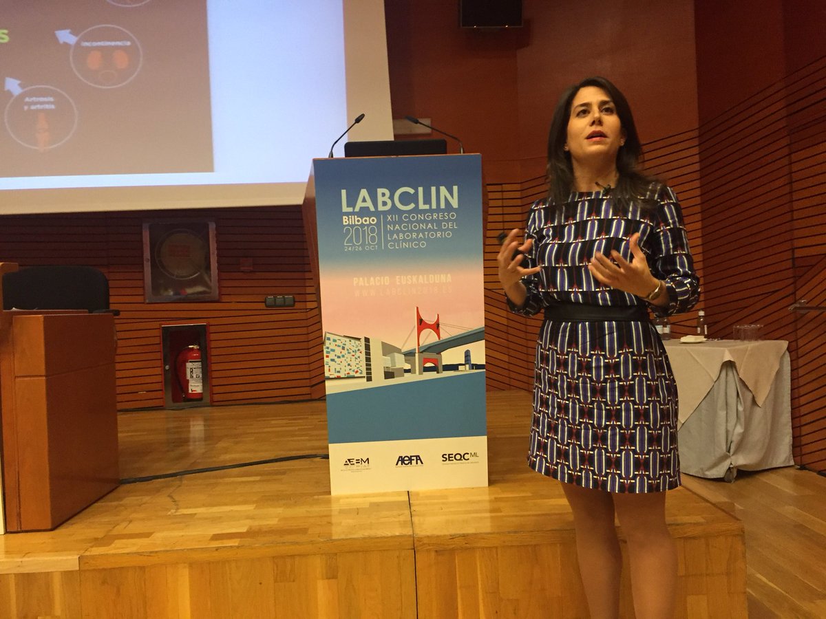 Aportaciones del Laboratorio Clínico en el manejo de la Obesidad. La Dra. Iría Cebreiros explica la realidad del Laboratorio Clínico está patología #Labclin2018