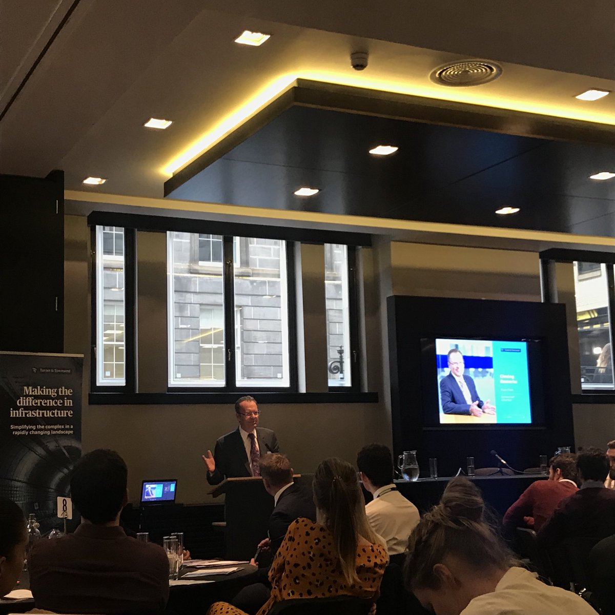 grahasuz's tweet photo. We are onto our closing remarks at the @turnertownsend Scotland convention with @Bruce_McAra encouraging everyone to get involved #DigitalTransformation #csr #onebusiness #ttscotcon https://t.co/rveWfQlFNV