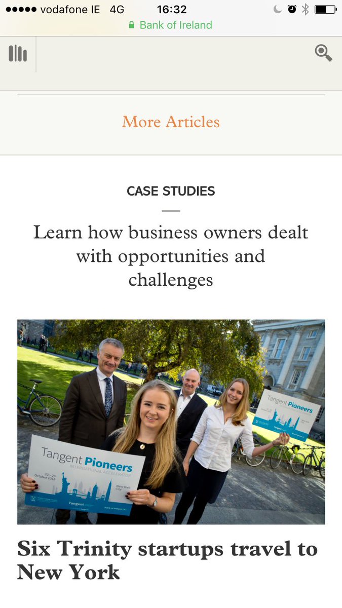 SarahTully's tweet photo. Great article/case study on student entrepreneurship @thinkbusinessie. See https://t.co/YFRBIsyofM #TangentPioneers @BOIstartups https://t.co/ONEKyeCKB0