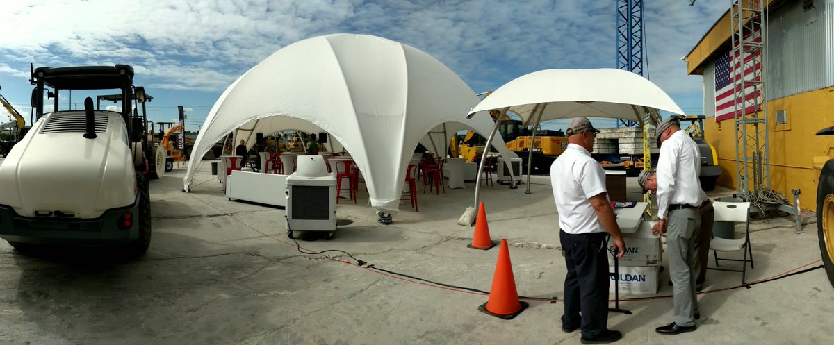 mecomiami's tweet photo. Final preparations are nearly complete for the Carlos Curbelo event being hosted at @mecomiami, thanks to help from our friends at @AEDSocial and @SouthFL_AGC. https://t.co/SKLAEu8fcu