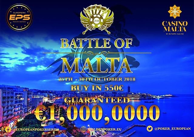 goldengamesint's tweet photo. ⚔️ We launched last minute OFFER for the @poker_european #BattleOfMalta
that will start in less than 24 hours ⚔️ 9 Rooms available at the Be Hotel Be 4 *

We ask the interested parties to contact us privately 📧

#PromosGolden #PokerLive #Malta #Empie… https://t.co/HBaOOW4FQZ https://t.co/r5pB6VgZ9P