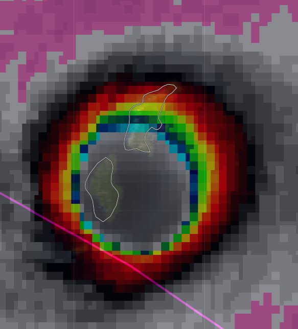 ExtremeStorms's tweet image. The southern half of Saipan, including the airport is in the Typhoon #Yutu eye and all of Tinian. 1530UTC  Getting unconfirmed reports of a fire at the Tinian Power Plant &amp;amp; concrete health center about to collapse.