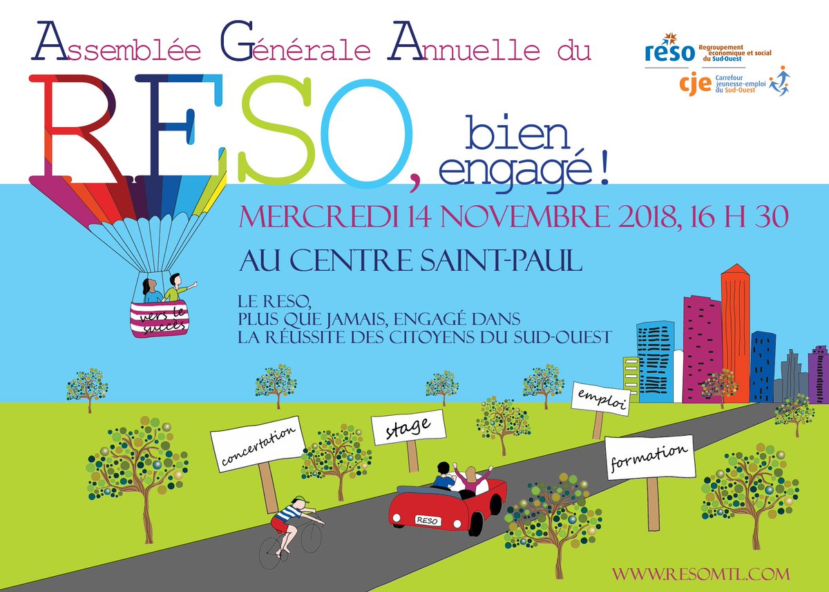 resomtl's tweet photo. AGE du @resomtl mercredi, 14 novembre à 16h30, au Centre Saint-Paul  (4976 Notre-Dame O., métro Place-Saint-Henri) - Le RESO plus que jamais, engagé dans la réussite des citoyens du Sud-Ouest  - Vin et bouchées servis après.  Inscrivez-vous à https://t.co/aBTwpeymAt https://t.co/N0HkSJlcLG