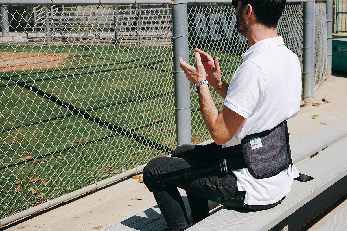 getBetterBack's tweet photo. Q: Can BetterBack be used as a "Stadium Seat"?
.
.
A: Absolutely! Pack this bad boy in your bag and sit effortlessly on all your game days :D
#BetterBack #gameday #perfectposture https://t.co/gQRjucaZv4