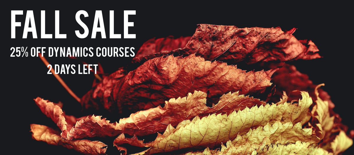 EperformanceInc's tweet image. 2 Days left for 25% Off Dynamics Courses! Register before it&apos;s too late: ow.ly/tUUd50jr2YK #DynamicsTraining #Dynamics365