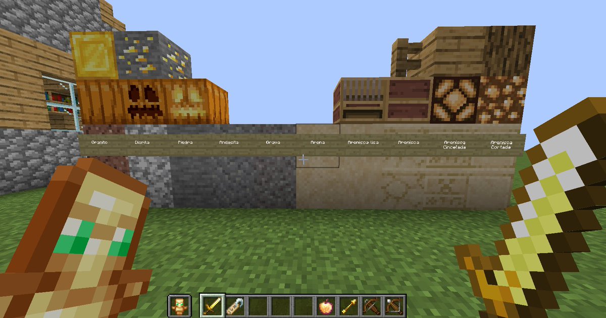 MrsTDraw's tweet photo. @JasperBoerstra made me addicted to gold
here are all my favorite new textures
what are yours?
#Minecraft #NewTextures #Snapshot18w43a https://t.co/zoMdJ4tHU0