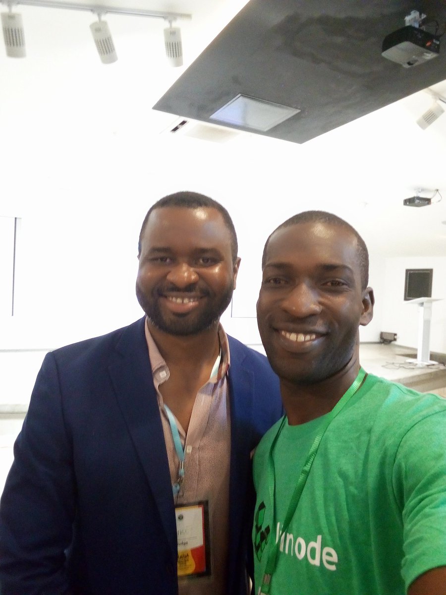 okoropaul's tweet photo. Selfie with one of the #NaijaHacks2018 judges Ejike Anih of @ifeanhealth
#TeamFudHub
#WarriStartups
#WafficonValley https://t.co/a92FZN7xJ4