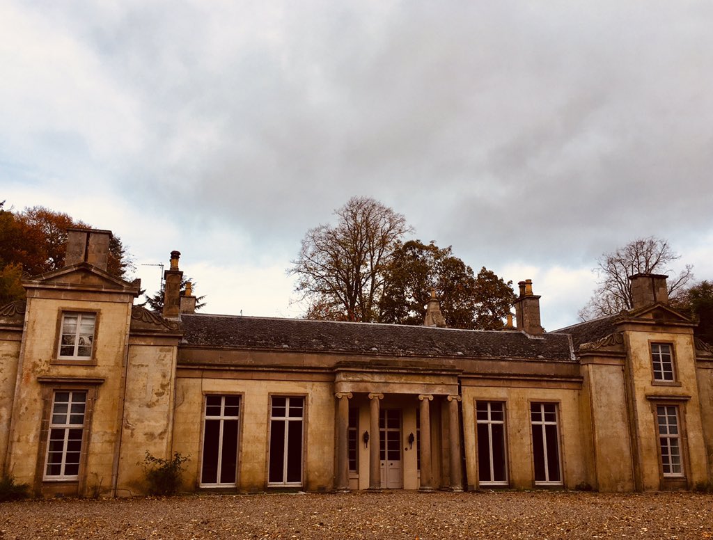 StoneHighland's tweet photo. Back at another Brodie this week... Scotland’s beautiful hidden houses. 
_
_
_
#CatAListedBuildings #hiddenhouses #masonryconservation #lime #pointing https://t.co/mjyCxHtztd