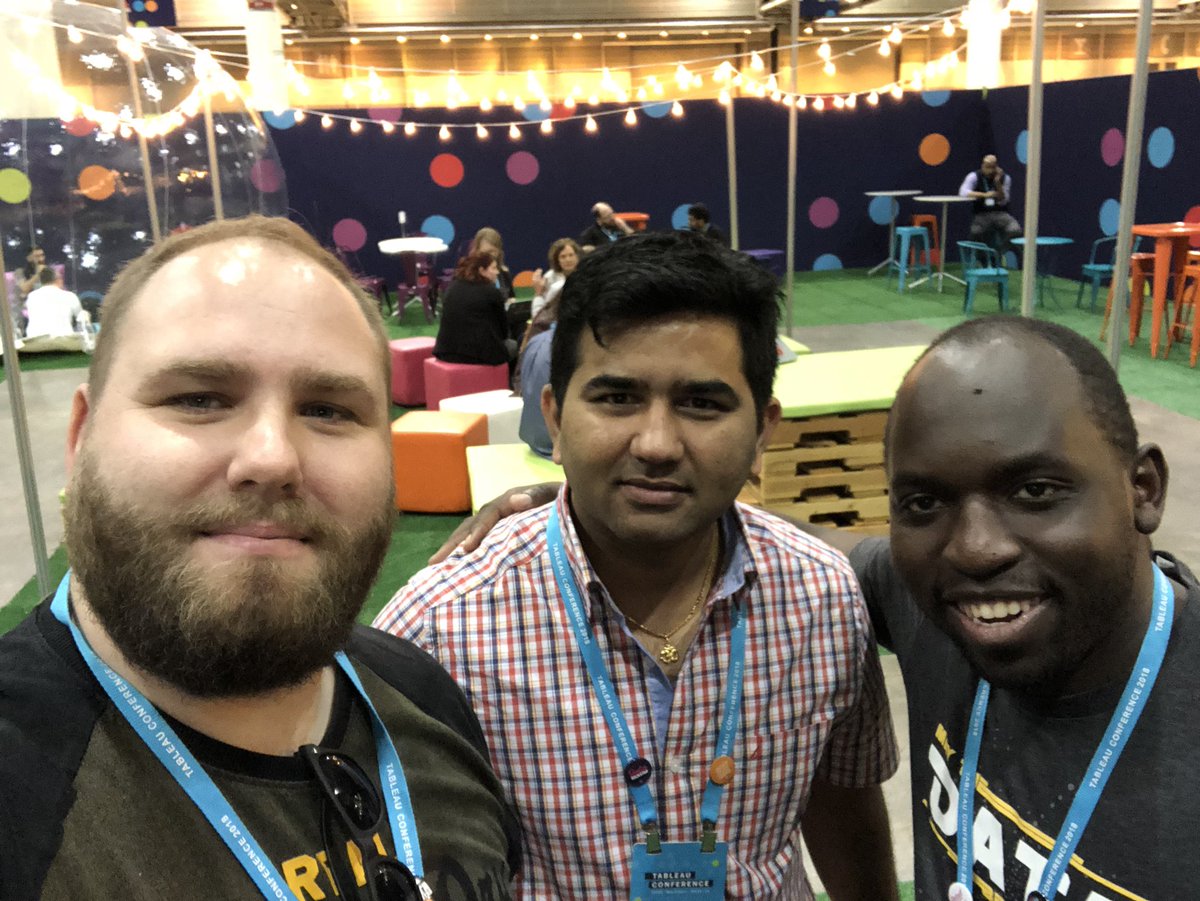 Vizicution's tweet image. More #braindates with @TableauTim and this gent. Love answering these questions. #TC18