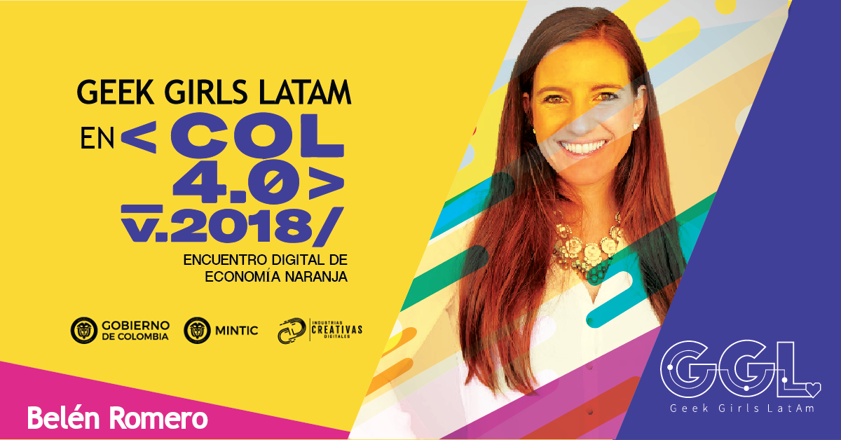 mafegut's tweet photo. Sólo el 30% de los puestos de trabajo en tecnología son ocupados por  #Mujeres. ¿Cómo podemos hacer esta industria más diversa? Entérate en  panel de @GeekGirlsLatam en Col40 #ElfuturoDigitalEsDeTodos https://t.co/TLGmaM46Mo