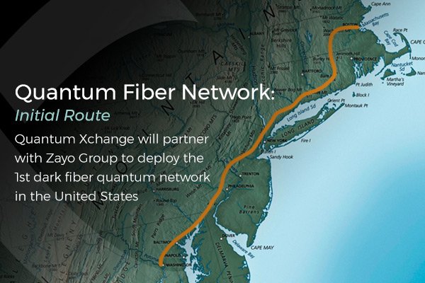 Quantum_Xchange's tweet image. The initial route of Phio, the first and only quantum-secured network in the United States, will span from Boston to Washington, D.C. #QuantumEncryption