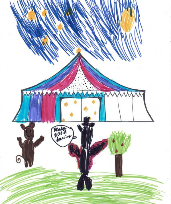 StorytimewithAC's tweet photo. Here are a few #drawings of my #Audiobook 'Billy Joins the Circus' collected from #ChelseaLibrary! Well done to all of the children who took part! 💗

#KidsDrawings #Chelsea #Library #Artwork #CircusDrawings #BigTop @musicaudiostory #KidsCorner #BillyTheMonkey #kidsactivities https://t.co/F4Pfs9ihuv