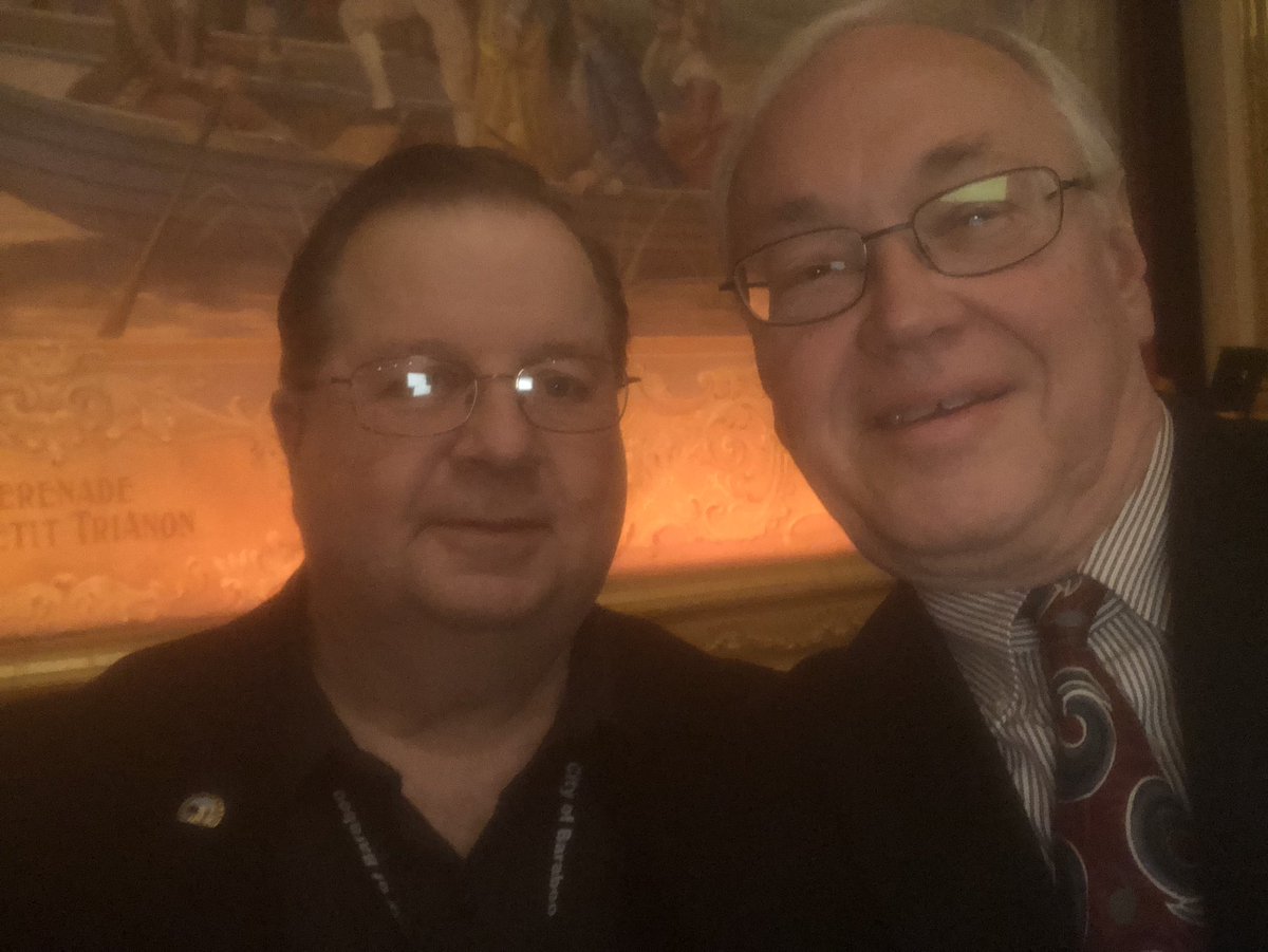 sheboyganwisc's tweet photo. Thanks to Baraboo Mayor Mike Palm for the amazing tour of the Al Ringling Theatre and Baraboo City Hall. #LWM2018 https://t.co/MmYbQqHYNM
