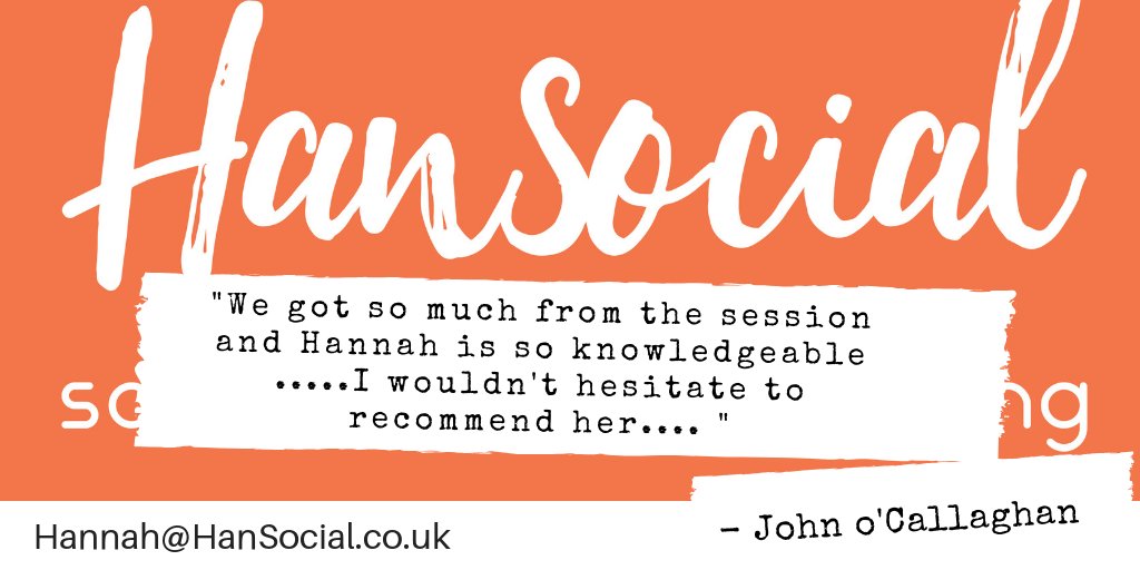 Han_Social's tweet photo. If you are looking for some 1:1 social media training then get in touch hannah@hansocial.co.uk to discuss your needs. https://t.co/z0zsCygmz9