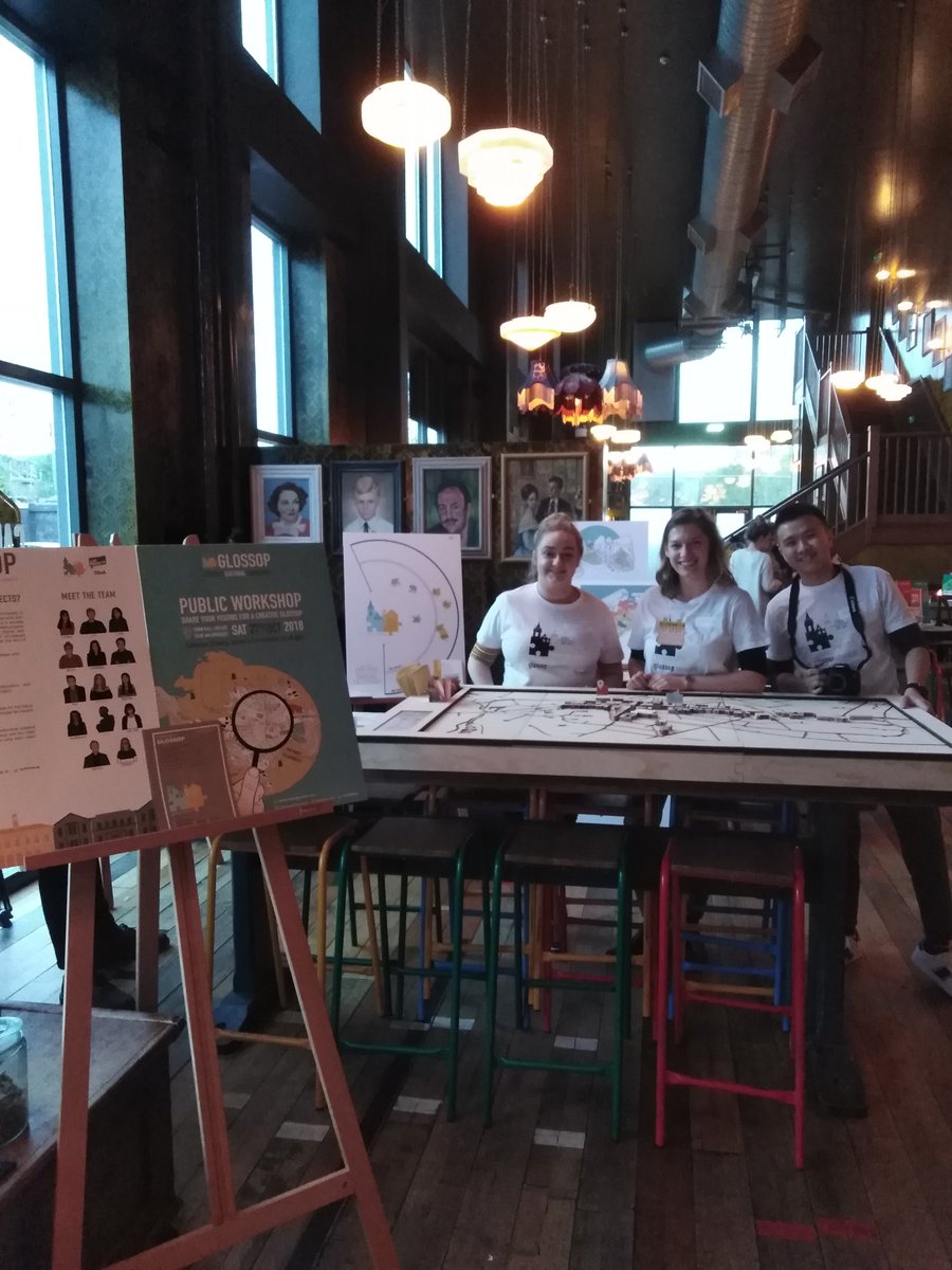 LpGlossop's tweet photo. All set and ready! Join us at Pico Lounge, Glossop! #GlossopFutures #placemaking #creatives #SSoA #lpshef #Glossopconnect https://t.co/bVXmAibqmi