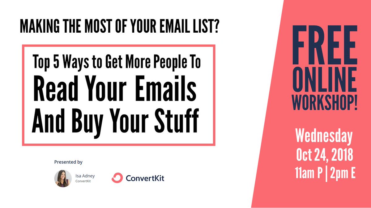 ChrisWellWriter's tweet photo. 👀 TODAY: How to grow your author business using email!

REGISTER HERE: https://t.co/3oDXkAC8re

#IndieAuthor #BookPromotion https://t.co/4rBU5zkRjx