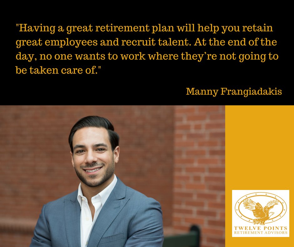 TwelvePointsWM's tweet photo. "No one wants to work where they are not taken care of." https://t.co/EpFwduItU9 #retirementplan #401k #employeebenefits https://t.co/GRzxiM42FC