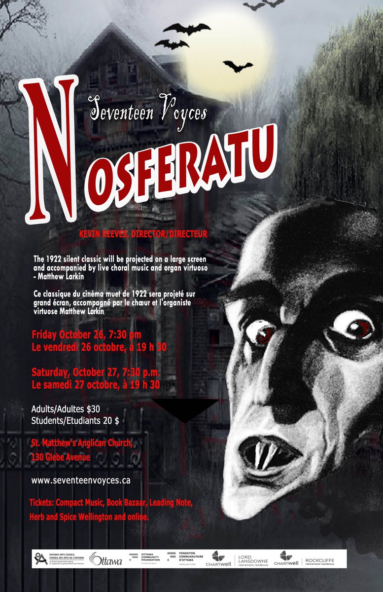 We’re back from the dead on twitter! Check out Nosferatu this weekend, feat. organist Matthew Larkin and violinist <a href="/Rally_violin/">Ralitsa Tcholakova</a>. Cash bar, too: bit.ly/2qacSqL