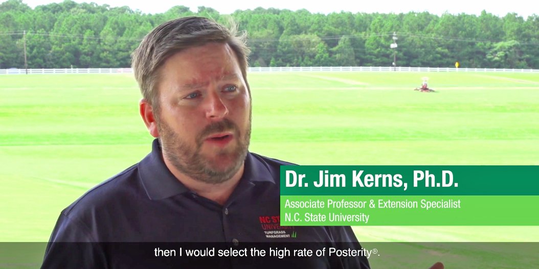Golfdom's tweet image. Get the most out of your #springdeadspot applications. @KernsJims shares tips for including #Time4Posterity in your control strategy. bit.ly/2yuBrDu #sponsored (Video: @SyngentaTurf)