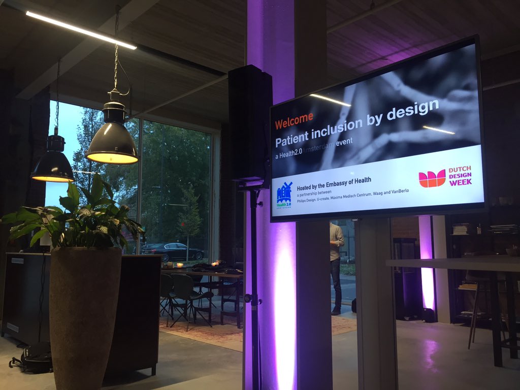 Health 2.0 Amsterdam tweet media