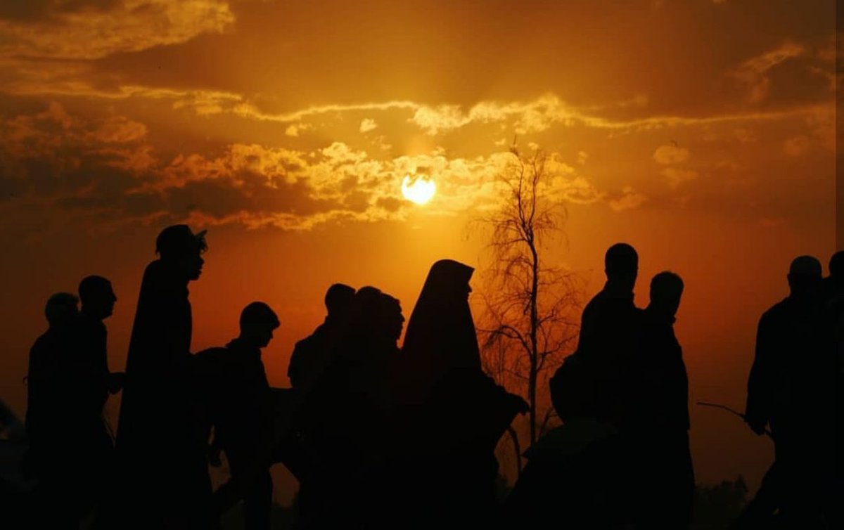 وإذَا أتَيْتُكِ زَائِرًا مُتَشَوِّقًا ..
قَصُرَ الطَّرِيقُ، وطَالَ عِندَ رُجُوعِي!

اللهم إرزقنا زيارة الحسين (ع) 💚