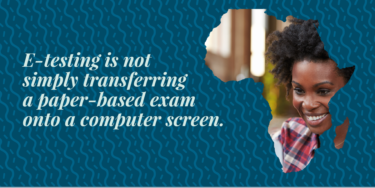 PearsonVUE's tweet image. #Etesting is about creating a complete end-to-end #assessment service to develop, manage, deliver and grow the #exam programme. 

Learn how e-testing can help increase test-taker volumes in #Africa here: goo.gl/1WDSpV