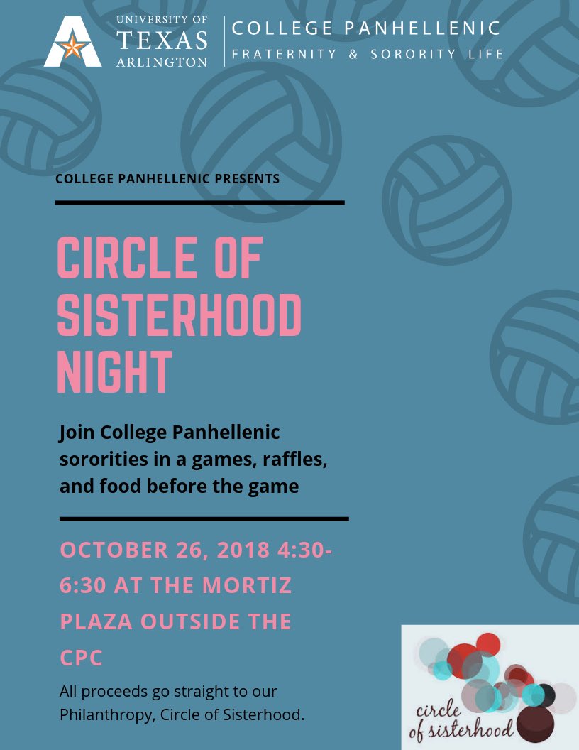 Come out this Friday and support our Philanthropy @CofS_Foundation