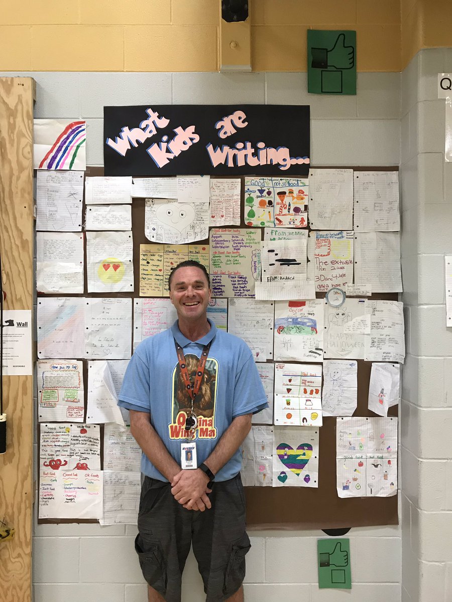 We write in P.E. <a href="/DessauES/">Dessau Elementary</a>, yes we do!