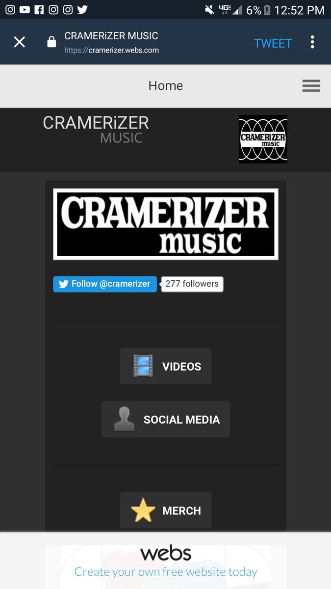 Cramerizer's tweet image. ✔Check out my website cramerizer.webs.com 👀
#cramerizer #CramerizerMusic #music #rap #hiphop #femalerapper