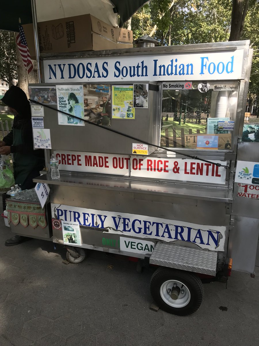 sundeepbhutoria's tweet photo. Love for few things never change - same as my for @nydosas . My must stop when ever I visit @nyuniversity #ThiruKumar https://t.co/Op5ACsAUAY