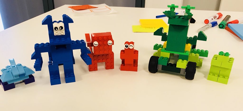 deanorhodes's tweet photo. So, today has been mostly about #Scrum what it looks like, how it works, who does what and why we use it to develop products and services and embedding those ideas (but it’s about playing with Lego too 😉😂😬) #learningcanbefuntoo @ScotDigAcademy https://t.co/wspC8P94LM