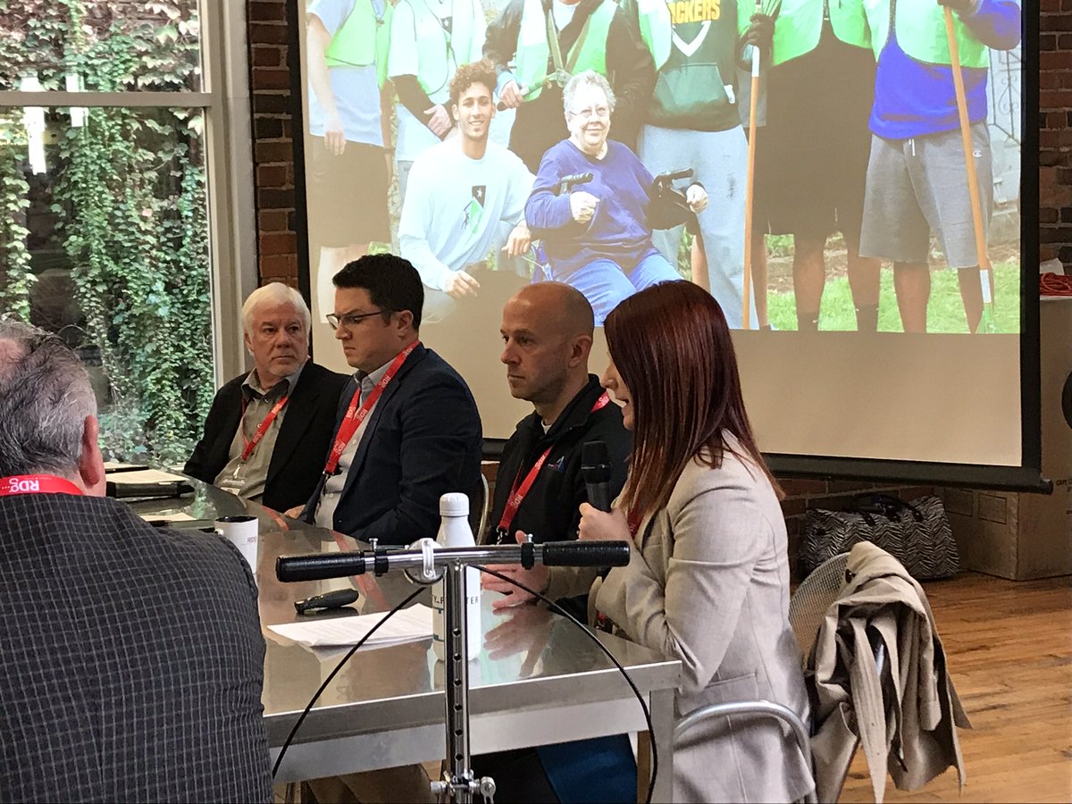 rdgusa's tweet photo. Community administrators from @DesMoinesGov. @Coralville_IA, and @CityofClive share their experience with crisis events and discuss obstacles communities face in shaping and implementing resilience planning and policy during @RDG's #designresidency #rdgdr #climateresilience https://t.co/dLzDqijYh9