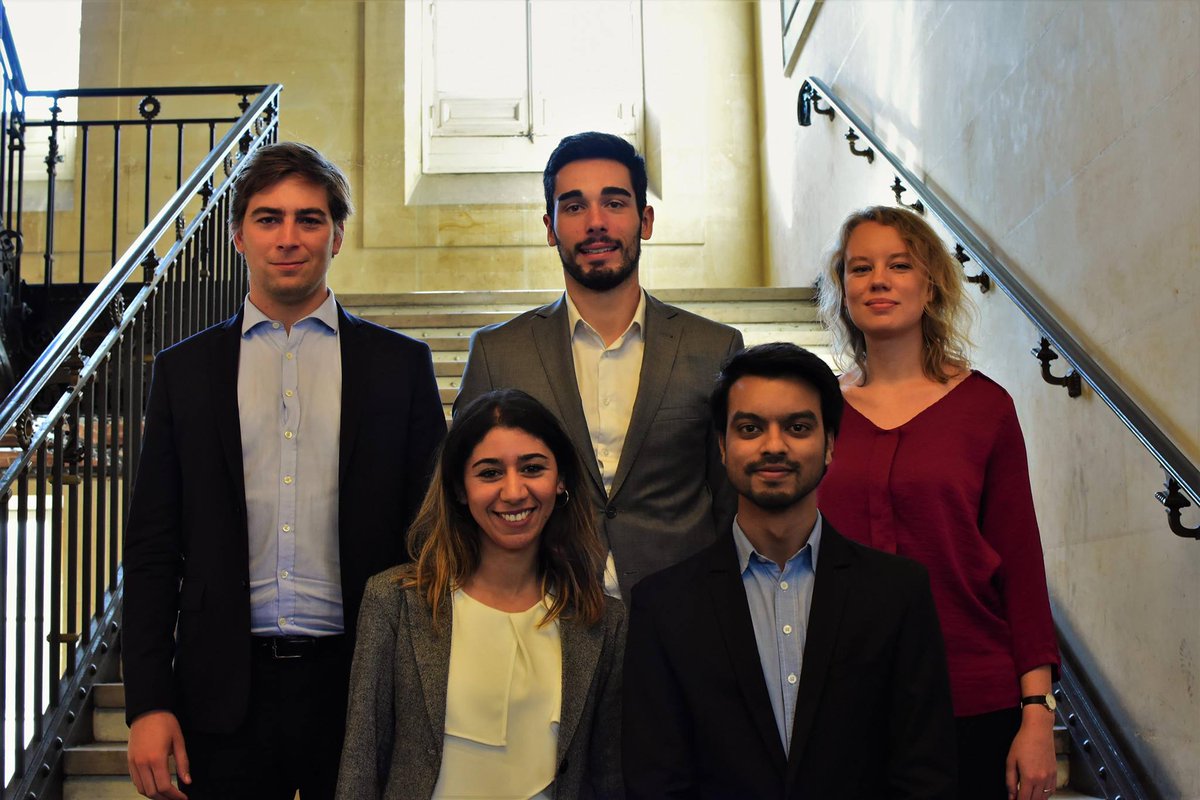 m2banquefinance's tweet photo. M2BF is very proud of this year @SorbonneParis1 student team for the @CFAinstitute #ResearchChallenge 2018/19. The members of the team are very enthusiastic about the competition.
Good luck Lisa, Houda, Shezad, Gaspard and Bastien !
#M2BF #Paris1PanthéonSorbonne https://t.co/G5vqpCJxO3