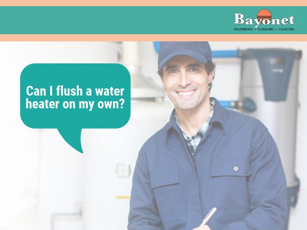 bayonetair's tweet image. #CustomerFAQ #PlumbingTip
Technically, yes. However, unless if you’ve done it before—we really have to advise against this—you could get burned. To schedule maintenance for your water heater, contact us today (727) 493-2712.