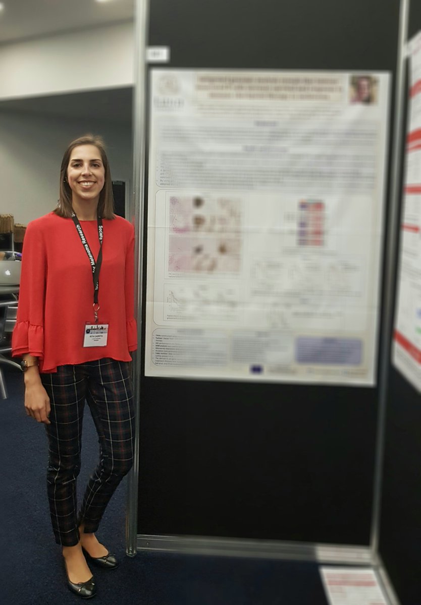ritacabrita8's tweet photo. Excited to show my poster at the 15th International Congress of the Society for Melanoma Research in Manchester! 😊👩‍🔬 #SMRcongress2018 #SocietyforMelanomaResearch #MELGENNetwork #LundUniversity #melanoma https://t.co/EGIpDpr61k